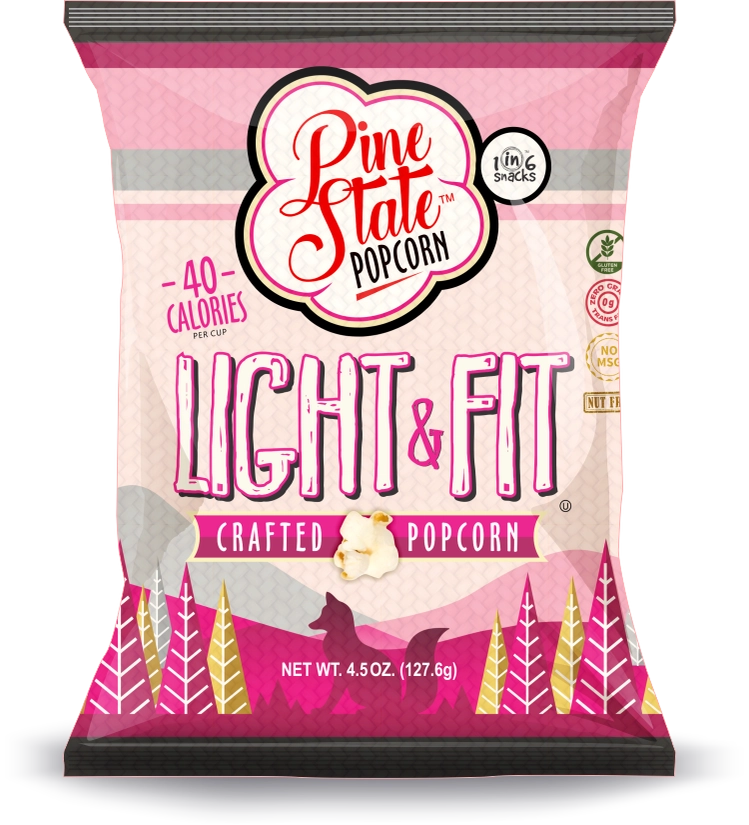 Pine State Light & Fit Popcorn 5oz