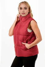 Load image into Gallery viewer, Everyday Essential Puffer Vest - Wine