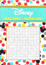 Load image into Gallery viewer, Disney Word Search and Coloring Book by Editors of Thunder Bay Press: Paperback; 120 pages / English