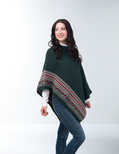 Load image into Gallery viewer, Ganz Holiday Knit Poncho