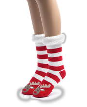 Load image into Gallery viewer, Ganz Festive Slipper Socks