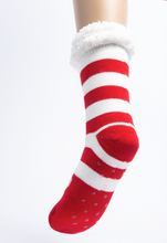 Load image into Gallery viewer, Ganz Festive Slipper Socks