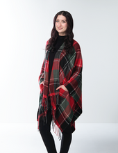 Load image into Gallery viewer, Ganz Holiday Plaid Wrap