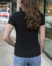 Load image into Gallery viewer, Grace &amp; Lace Best Fit V-Neck Tee - Black