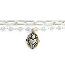 Load image into Gallery viewer, Sacred Heart Bracelet - Silver