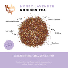 Load image into Gallery viewer, Pinky Up Tea Sachets - Honey Lavender Rooibos