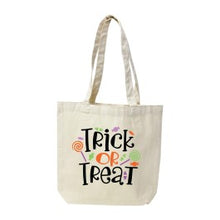 Load image into Gallery viewer, Viv &amp; Lou Trick or Treat Small Canvas Tote