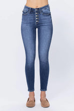 Load image into Gallery viewer, Judy Blue Hi Rise Button Fly Skinny Jean