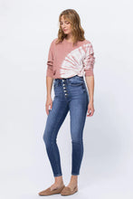 Load image into Gallery viewer, Judy Blue Hi Rise Button Fly Skinny Jean