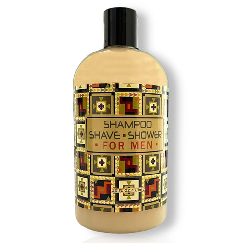 Shampoo + Shave + Shower Men's Gel 16oz