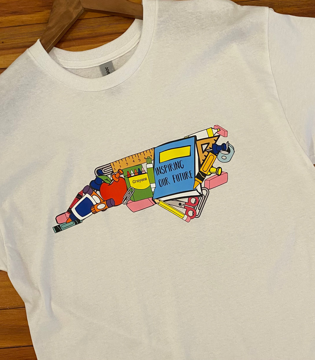 NC Teacher Tee - Inspiring Our Future
