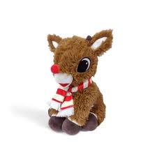 Rudolph with Scarf Warmie