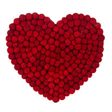 Ganz Pom Heart Trivet