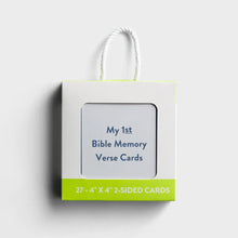 Load image into Gallery viewer, My First Bible Memory Verse Cards