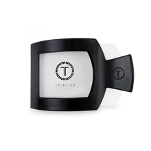 Load image into Gallery viewer, Medium Teleties Flat Square Hair Clip - Jet Black