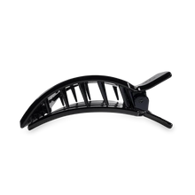 Load image into Gallery viewer, Medium Teleties Flat Square Hair Clip - Jet Black