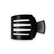 Load image into Gallery viewer, Medium Teleties Flat Square Hair Clip - Jet Black