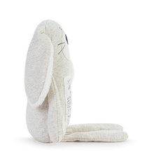 Load image into Gallery viewer, Demdaco Poetic Threads Bunny - Gray