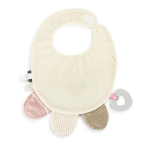 Demdaco Activity Bib - Pink Swan