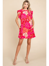 Load image into Gallery viewer, Vivienne Pink Floral Dress *Regular &amp; Curvy*