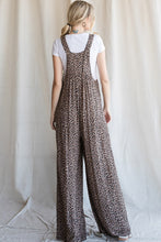 Load image into Gallery viewer, Spot On Leopard Jumpsuit - Taupe