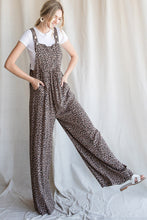 Load image into Gallery viewer, Spot On Leopard Jumpsuit - Taupe