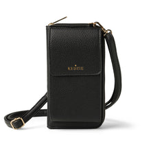 Load image into Gallery viewer, Kedzie Eclipse Smartphone Crossbody - Black