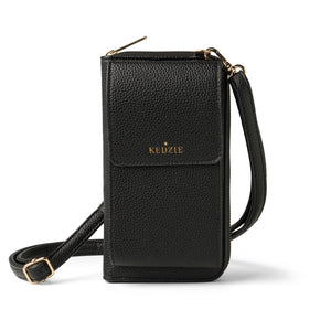 Kedzie Eclipse Smartphone Crossbody - Black