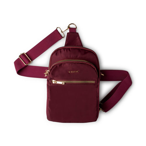 Kedzie Roundtrip Convertible Sling - Plum