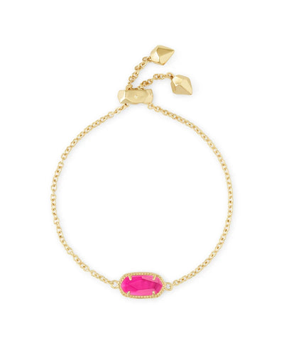 Kendra Scott Elaina Gold Chain Bracelet in Azalea Illusion