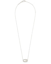 Load image into Gallery viewer, Kendra Scott Elisa Sterling Silver Pendant Necklace in Ivory Mother of Pearl