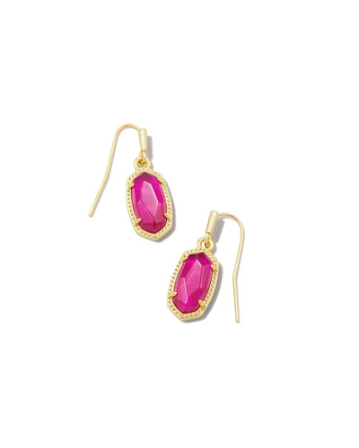 Kendra Scott Lee Gold Drop Earrings in Azalea Illusion