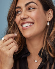 Load image into Gallery viewer, Kendra Scott Elisa Sterling Silver Pendant Necklace in Ivory Mother of Pearl