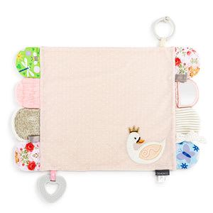 Demdaco Activity Blankie - Pink Swan