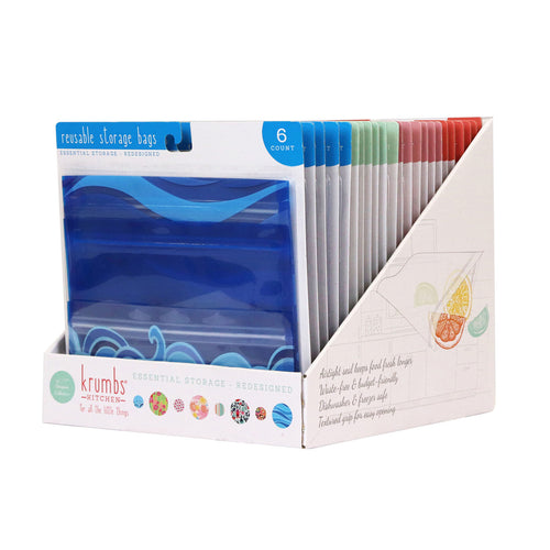 Krumbs Kitchen Reusable Storage Bags