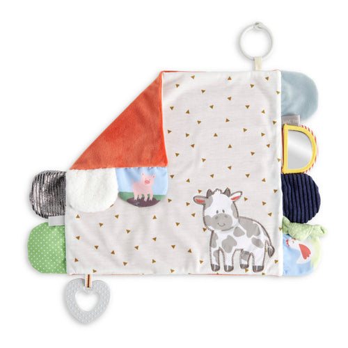 Demdaco Activity Blankie - Cow