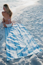 Load image into Gallery viewer, Blue Bow Quick Dry Towel