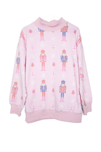 Nutcrackers Sweatshirt - Pink