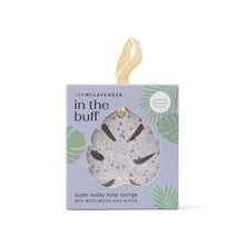 Load image into Gallery viewer, Lemon Lavender In The Buff Soap Sponge