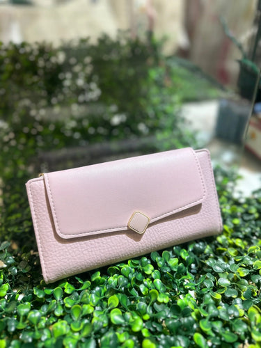 Linda Large Zip & Fold Wallet - Pink