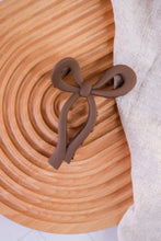 Load image into Gallery viewer, Matte Bow Hair Claw Clip *Multiple Colors*
