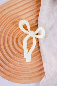 Matte Bow Hair Claw Clip *Multiple Colors*