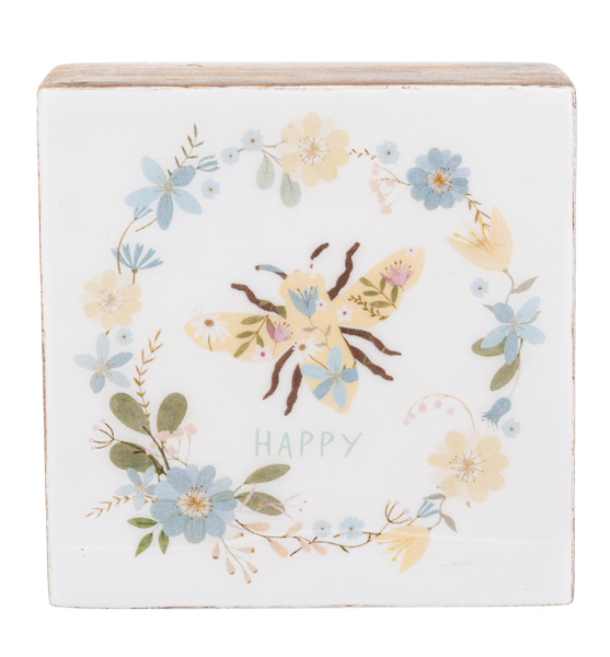 Spring Cottage Wooden Shelf Sitters