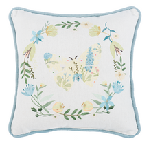 Load image into Gallery viewer, Ganz Blue Spring Pillow