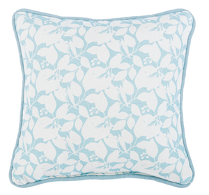 Ganz Blue Spring Pillow