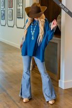 Load image into Gallery viewer, Connie Tunic Top - Dark Teal *Curvy*