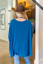 Load image into Gallery viewer, Connie Tunic Top - Dark Teal *Curvy*
