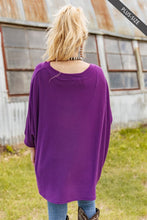 Load image into Gallery viewer, Connie Tunic Top - Regalia Purple *Curvy*