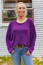 Load image into Gallery viewer, Jackie Oversized Top - Regalia Purple