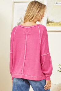 The Diana Top - Hot Pink *The Essentials Collection*